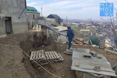 В Махачкале произошел оползень из-за обильных осадков – МЧС Дагестана