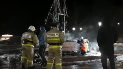 Полиция установила детей, причастных к поджогу памятника в Татарстане