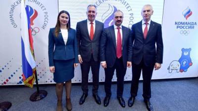 Руководство НОК Белоруссии с рабочим визитом посетило Москву