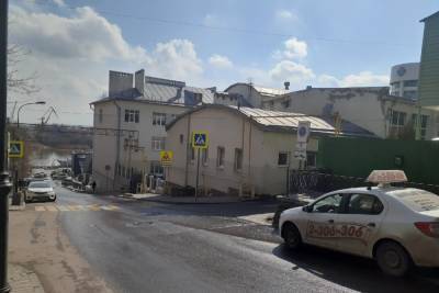 В Ростове затопило Соборный переулок