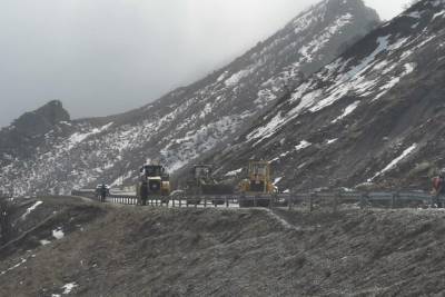 Проезд на Буйнакском перевале откроют к концу недели