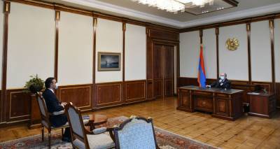 Омбудсмен представил президенту Армении концепцию зоны безопасности в Сюнике
