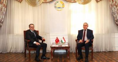Новый посол Турции посетил МИД Таджикистана