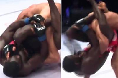 Боец MMA уронил оппонента на голову и победил