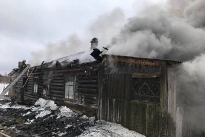 В сгоревшем доме в Тверской области обнаружили труп мужчины