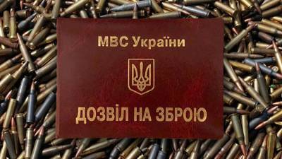 Завтра в Украине возобновляется выдача разрешений на оружие