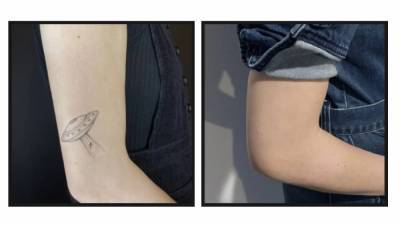 Революционные чернила: придумали временные татуировки, которые держатся на теле всего год