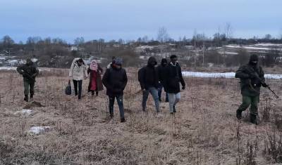 В Россию из Белоруссии пыталась нелегально проникнуть группа африканцев