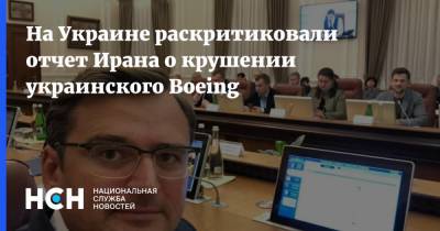На Украине раскритиковали отчет Ирана о крушении украинского Boeing