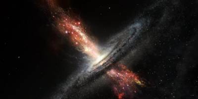 Наземные телескопы нашли сверхмассивную бродячую черную дыру
