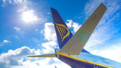 18 маршрутов из Украины в Европу открывает Ryanair