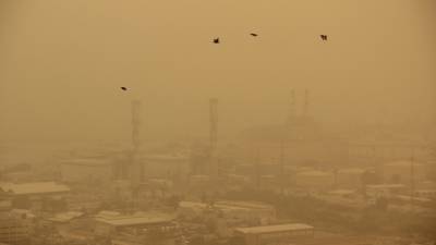 Москву накрыла мелкая пыль из других стран