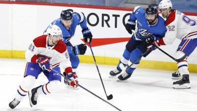 «Монреаль» с Романовым проиграл «Виннипегу» в матче НХЛ