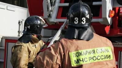 В Архангельской области произошёл пожар на пилораме
