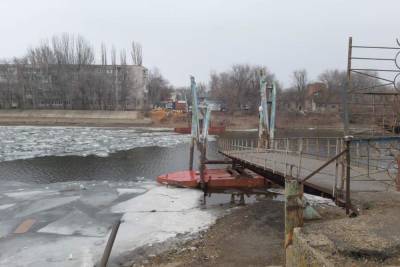Понтоны пешеходного моста через Серебряную Воложку не подлежат восстановлению