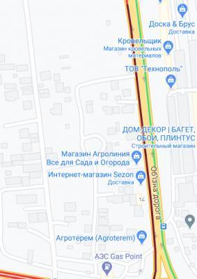 Пробки в Одессе: где затруднено движение транспорта утром 18 марта? (карта)