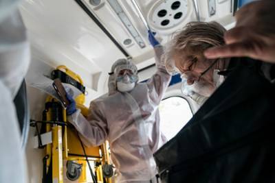 На Украине зафиксиован рекордный всплеск числа зараженных коронавирусом