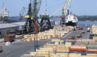 Грузооборот портов Латвии сократился на 12%