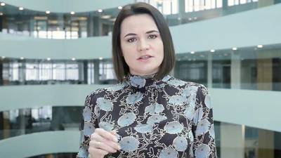 Тихановская заявила о готовности ОБСЕ и ООН помочь переговорам в Белоруссии
