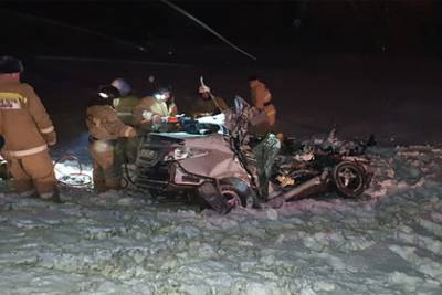Три человека погибли в ДТП с грузовиком в российском регионе