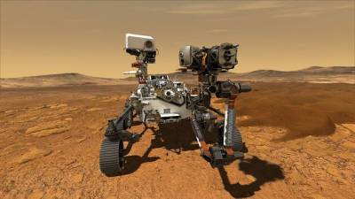 Ровер Perseverance записал первые звуки своего передвижения на Марсе