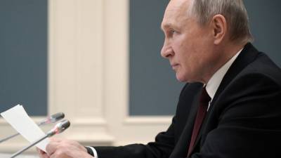 Путин обратился к жителям Крыма по случаю воссоединения с РФ