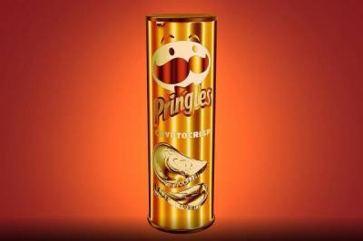 Pringles продает виртуальные чипсы совместно с украинским художником