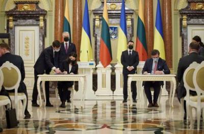 Украина и Литва подписали целый ряд важных соглашений