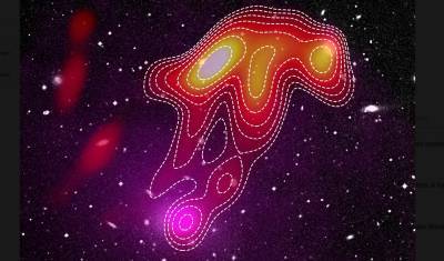 Астрономы обнаружили «космическую медузу»