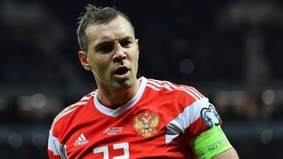 Черчесов сообщил, что Дзюба не будет бить пенальти в следющих матчах сборной России