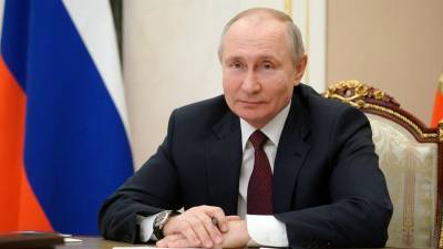 Путин поздравил россиян с годовщиной воссоединения Крыма с Россией