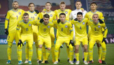 Сборная Казахстана огласила расширенную заявку на матч с Украиной в отборе на ЧМ-2022