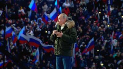 Вести в 20:00. Путин назвал Крым Святой землей