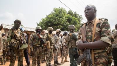 Центральноафриканская армия освободила от боевиков город Алиндао