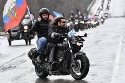 Глава ДНР поучаствовал в пробеге «Ночных волков» в Крыму