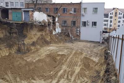 У Вінниці разгорнули будівництво на вулиці з катакомбами