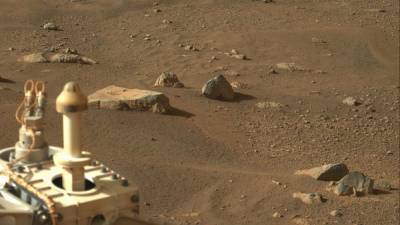Ровер Perseverance зафиксировал на Марсе "пылевого дьявола": видео