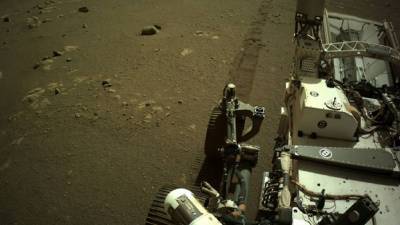 NASA опубликовало звуки передвижения ровера Perseverance поверхностью Марса