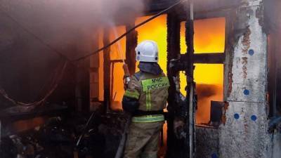 Жители деревянного дома погибли в пожаре в Прикамье