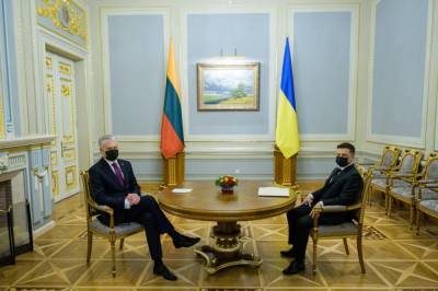 Визит в Украину президента Литвы: первые итоги