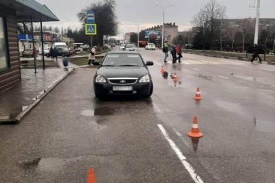 В Тихорецке пенсионерку сбили прямо на пешеходном переходе