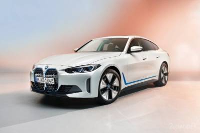 Анонсирован спортивный электромобиль BMW i4 с автономным радиусом поездки до 590 км