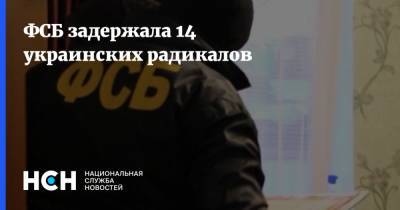 ФСБ задержала 14 украинских радикалов