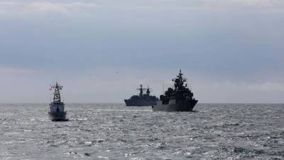 В Чёрном море прошли совместные учения кораблей НАТО и Грузии