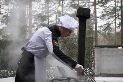 Фото: соревнования среди поваров армии ЗВО прошли в Ленобласти