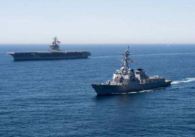 Боевые корабли ВМС США вместе с «USS Dwight D. Eisenhower» хотят попасть в воды Черного моря через Босфор