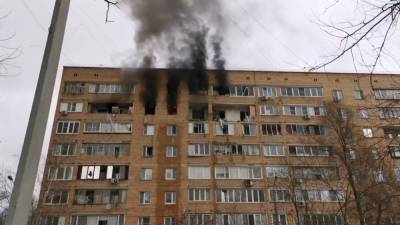 Зампред правительства Московской области прибыл на место взрыва в Химках