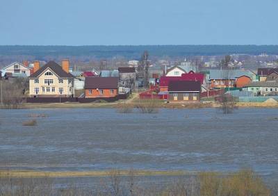 В Росгидромете рассказали об угрозе подтопления населенных пунктов в Рязанской области