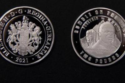 Александр Поветкин стал первым изображённым на монетах Британии боксёром