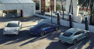Porsche Taycan - Российский рынок новых электрокаров в феврале вырос в 5 раз - autostat.ru